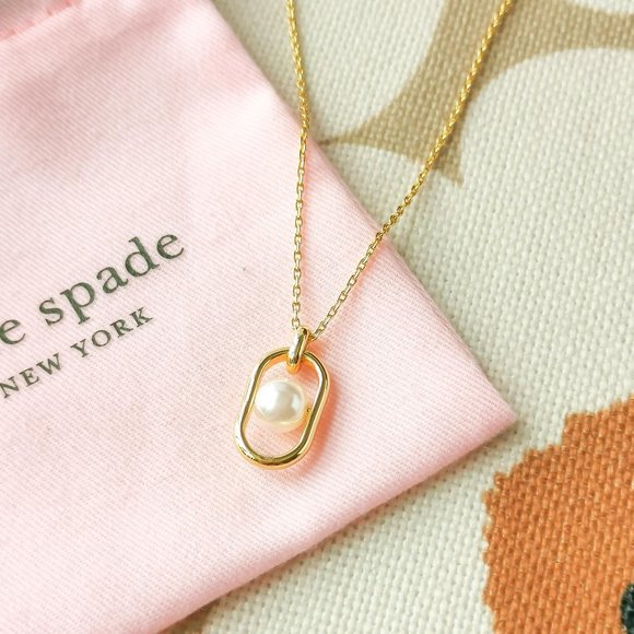 Kate Spade | Glamorous Strands | Gold Pendant Necklace